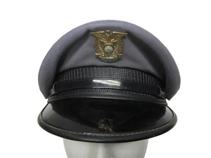 Vintage & Obsolete New Hampshire State Police Hat Visor Cap w/ Badge as pictured - Picture 1 of 8