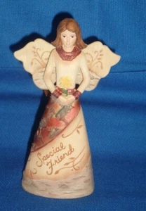 Adorno especial de resina de ángel amigo 4-1/2" alguien especial - Imagen 1 de 7