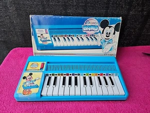Disney Band Reed Organ Music Method 7 Note 7 Color Electronic Keyboard Bontempi - Picture 1 of 9