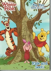 Winnie the Pooth Hide and Seek Coloring Book, ~96 pages, Simple Coloring - Bild 1 von 8