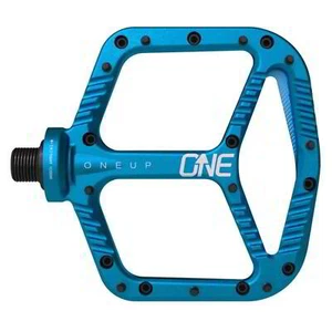 OneUp Flat Aluminum Pedals Blue - Picture 1 of 1