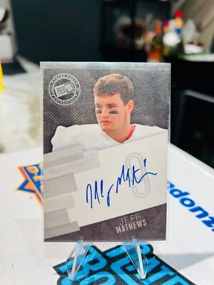 2014 Press Pass - Signings Silver #PPS-JM3 Jeff Mathews (AU, RC) AUTO - Image 1 of 2