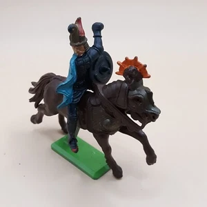 Britains Ltd. 1971 &1992 Details Mittelalter Ritter Pferd England Plastik Soldat - Bild 1 von 6