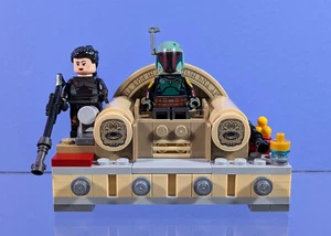 LEGO Star Wars "Boba Fett & Fennec Shand" Minifigures PLUS Throne from set 75326 - Picture 1 of 11