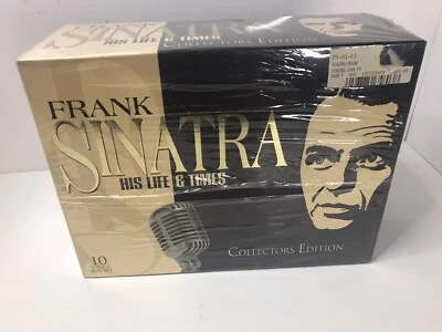 FRANK SINATRA Collector EDITION 10 VHS His Life His Times! New - Image 1 of 4