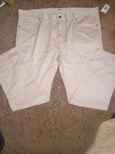 Ruxen pants mens 44 x 32 performance Tan Golf / Skateboarding Slacks NWT - Picture 1 of 5