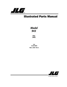 JLG 943 Telehandler Parts Catalog Manual - Picture 1 of 10