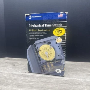 Intermatic T103, Interruttore orario meccanico 24 ore - Foto 1 di 12