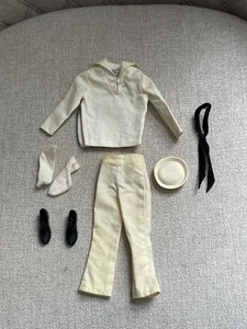 DE COLECCIÓN 1963 MATTEL BARBIE KEN MUÑECA MARINERO AZUL MARINO CONJUNTO #796 CAMISA SOMBRERO ZAPATOS - Imagen 1 de 7
