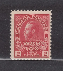 1915 #MR2 2¢ KING GEORGE V ADMIRAL WAR TAX ISSUE F-VF - Foto 1 di 2