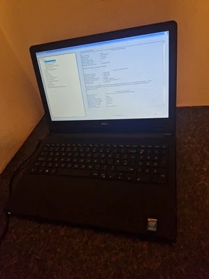 Dell Vostro 3558 Laptop Intel Core i3 4th Gen 4GB RAM. For parts Ref:Zm1 - Image 1 of 4