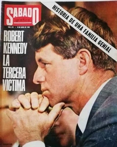 Robert Kennedy 1968 Vintage Magazine - Picture 1 of 1