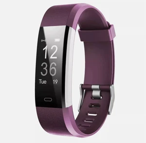 Lintelek Fitness Tracker ID115Plus HR - Fascia Viola Basic Economico Indossabile - Foto 1 di 14