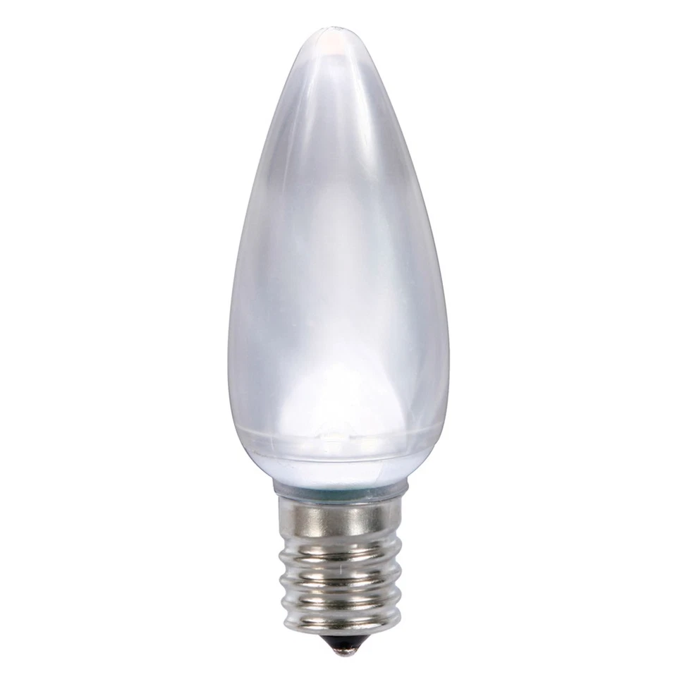 Vickerman C9 Ceramic LED Cool Wht Bulb 25/Box - XLEDSC95-25 - Image 1 of 1