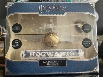 Harry Potter Golden Snitch Heliball Toy Hand Control Flapping Wings Collectable - image 1 of 2