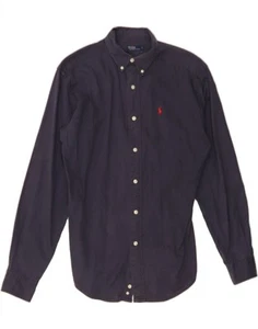 POLO RALPH LAUREN Womens Shirt UK 16 Large Navy Blue DD04 - Picture 1 of 3