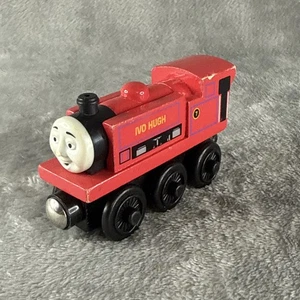 Thomas The Train Wooden Railway Ivo Hugh Red Tank Engine Vintage 2003 Friends - Picture 1 of 7