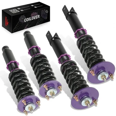 Full Front + Rear Coilovers Lowering Suspension Kit for Honda Accord 1990-1997 Foto 1 de 4