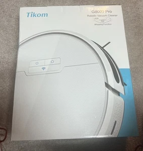 Tikom White G8000 Pro Robot Vacuum and Mopping Function Combo. New -W- Free Ship - Picture 1 of 8