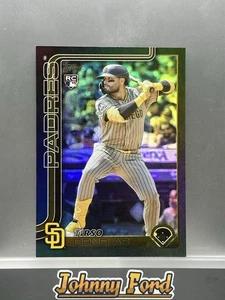 2025 Topps Update #US147 Tirso Ornelas Rookie Black Foil 9/10 San Diego Padres - Bild 1 von 2