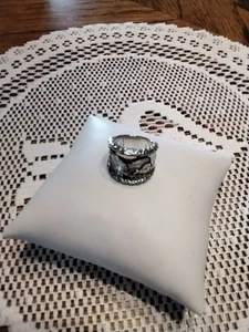 Jai Sterling Silver Anniversary Japan Saddle Ring New Sz 6 With Box - Picture 1 of 4