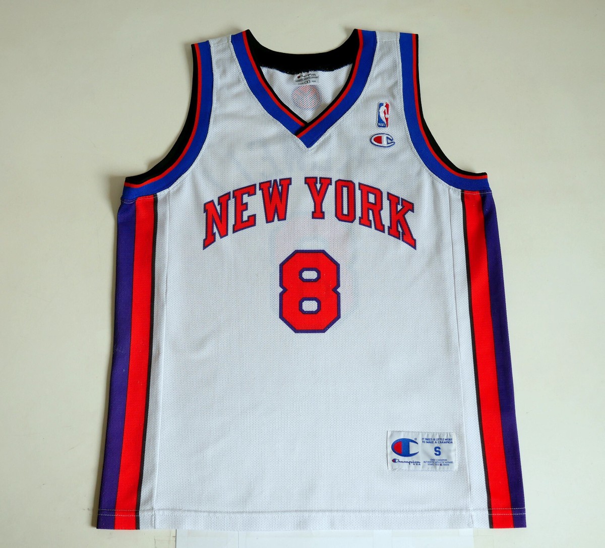 Champion NBA ゲームシャツ スプリーウェル #8 ニューヨーク XL