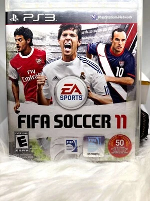 PS3 FIFA Soccer 11 PlayStation EA Sports Rated E for everyone Gaming Family Fun - Image 1 of 3