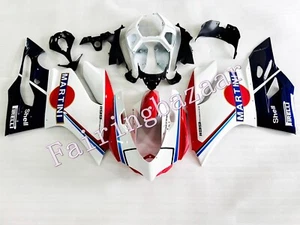 Fit for 2012-14 Ducati 1199 Panigale Red White Black Blue ABS Injection Fairing - Picture 1 of 6