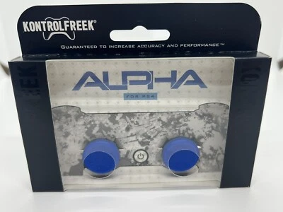 KontrolFreek FPS-FREEK Alpha for (PS4)Performance Thumbsticks | 2 Low-Rise, BLUE - Image 1 of 3