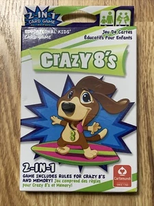 CartaMundi 1431 2 in 1 Kartenspiel Crazy 8er & Memory - Bild 1 von 3