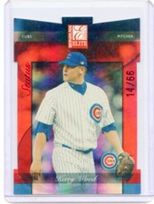 2002 DONRUSS ELITE #117 KERRY WOOD STATUS 14/66 CHICAGO CUBS  051519