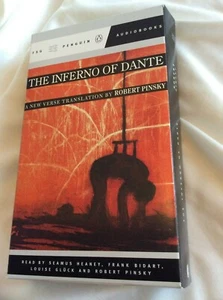 Inferno Of Dante Robert Pinsky Audiobooks 4-Cassette Tape Set Seamus Heaney  ‘98 - Picture 1 of 3
