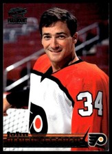 1998-99 PACIFIC PARAMOUNT EMERALD GREEN John Vanbiesbrouck Philadelphia Flyers