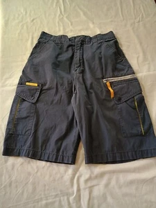 OTB PERFORMANCE BOYS NAVY CARGO SHORTS SIZE 16, 6 Pockets 100% Cotton Durable - Picture 1 of 5