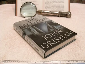 John Grisham *THE BRETHREN* HC/DJ 1st Edition - 1st Printing - Picture 1 of 12