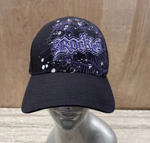 New Era Colorado Rockies Men's Hat MLB Fitted Cap Purple/Black Size M/L - Picture 1 of 10
