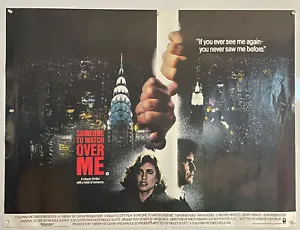 SOMEONE TO WATCH OVER ME 1988 ORIGINAL ROLLED UK QUAD CINEMA poster RARE - Picture 1 of 1