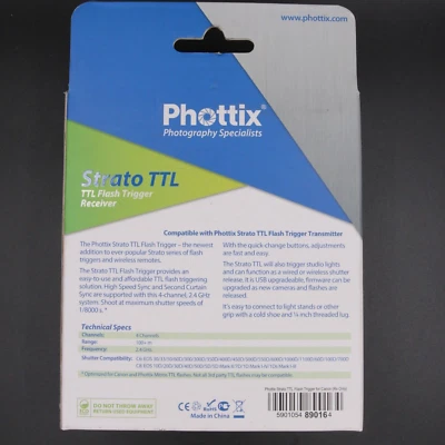 Phottix Strato TTL Flash Trigger Receiver for Nikon - Image 1 of 2