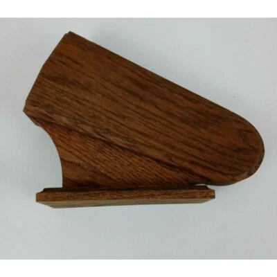 Bloque de cuchillos de madera vintage de cubiertos Chicago con cuatro ranuras Foto 1 de 4