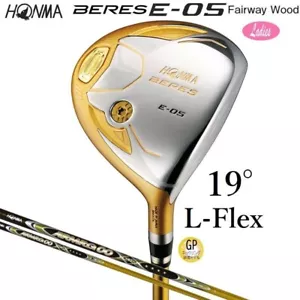 Ladies HONMA BERES E-05 4Star Fairway wood 5W 19deg L-Flex ARMRQ ∞ 39 4S Genuine - Picture 1 of 8