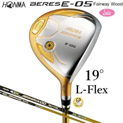 Ladies HONMA BERES E-05 4-Star GP 5W 19° Fairway wood L-Flex ARMRQ ∞ 39 4S - Image 1 of 4