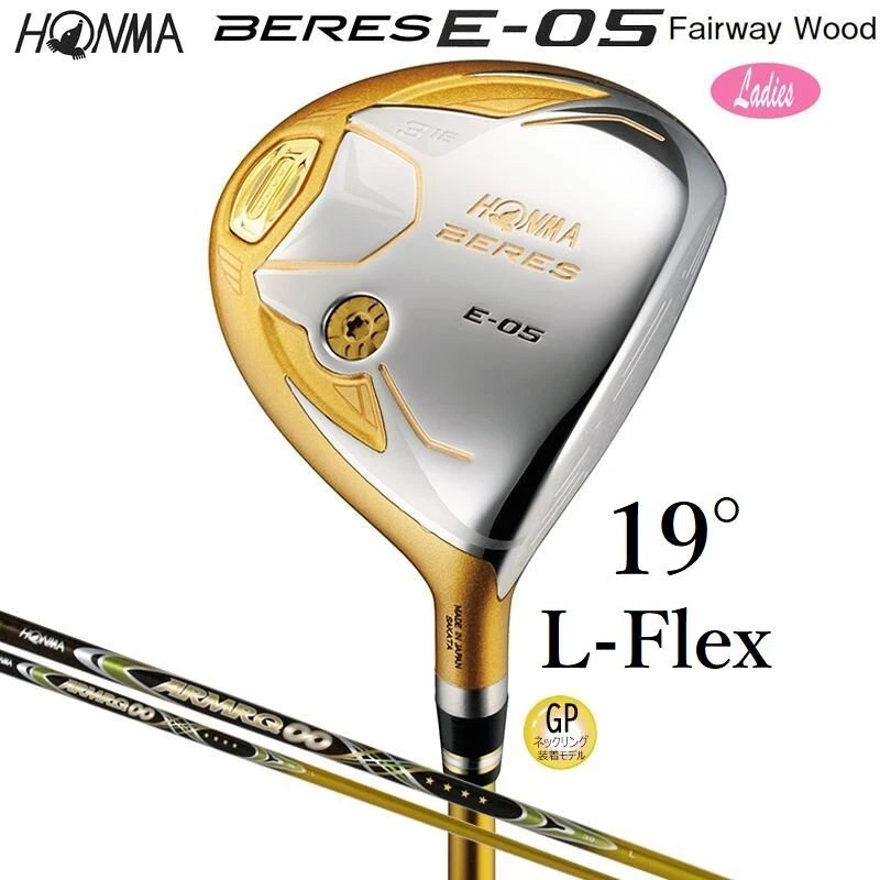 Ladies HONMA BERES E-05 4-Star GP 5W 19° Fairway wood L-Flex ARMRQ ∞ 39 4S - Image 1 of 4