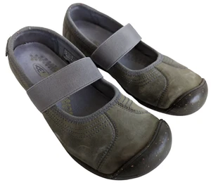 Keen Sienna MJ Womens Size 7.5 Olive Green Slip On Casual Walking MJ Flats Shoes - Picture 1 of 10