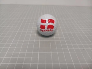 Mappa bandiera della Danimarca novità pallina da golf mazza sportiva da golf - Foto 1 di 1