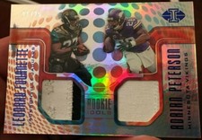 LEONARD FOURNETTE ADRIAN PETERSON🔥ROOKIE #1/25!!🏈2017 PANINI ILLUSIONS📈1/1!🏆