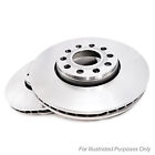 Bosch Front Brake Discs Coated Vented HC 294mm Pair For Mini Clubman R55 JCW