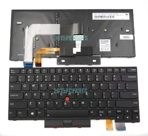 New Original Lenovo Thinkpad T470 Keyboard US Backlit 01AX487 01AX528 01AX569 - Picture 1 of 3