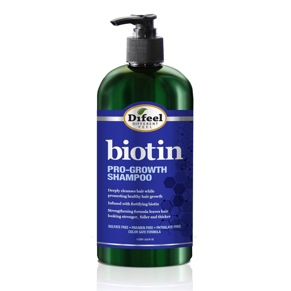 Difeel Pro-growth Biotin Shampoo for Hair Growth 33.8 Oz.