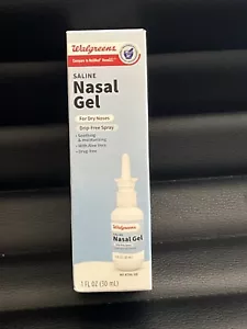 walgreens saline nasal spray With Xylitol 1.5 Oz Exp 05/25 - Picture 1 of 6