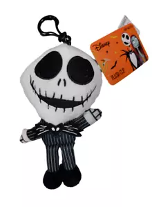 Nightmare Before Christmas Jack Skellington 7" Clip On Stuffed Animal Toy Plush - Picture 1 of 5